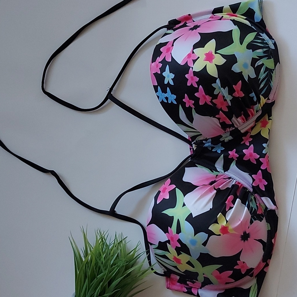 Floral Bikni Top 4XL